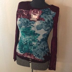 {Express} 💜 Sheer/mesh top